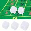 White Blank Dice Game Props Educational Toys Club/Party/Family Games Accessories