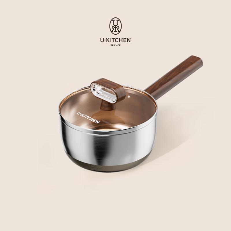 UKITCHEN 304 Stainless Steel Milk Pot