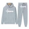 Gothic Punk Rock Letter Hoodie & Sweatshirt Set - Trendy Streetwear