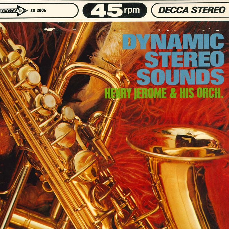 LP Record HENRY JEROME & HIS ORCH - Dynamic Stereo Sound SD3006 DECCA Japan Jazz Used