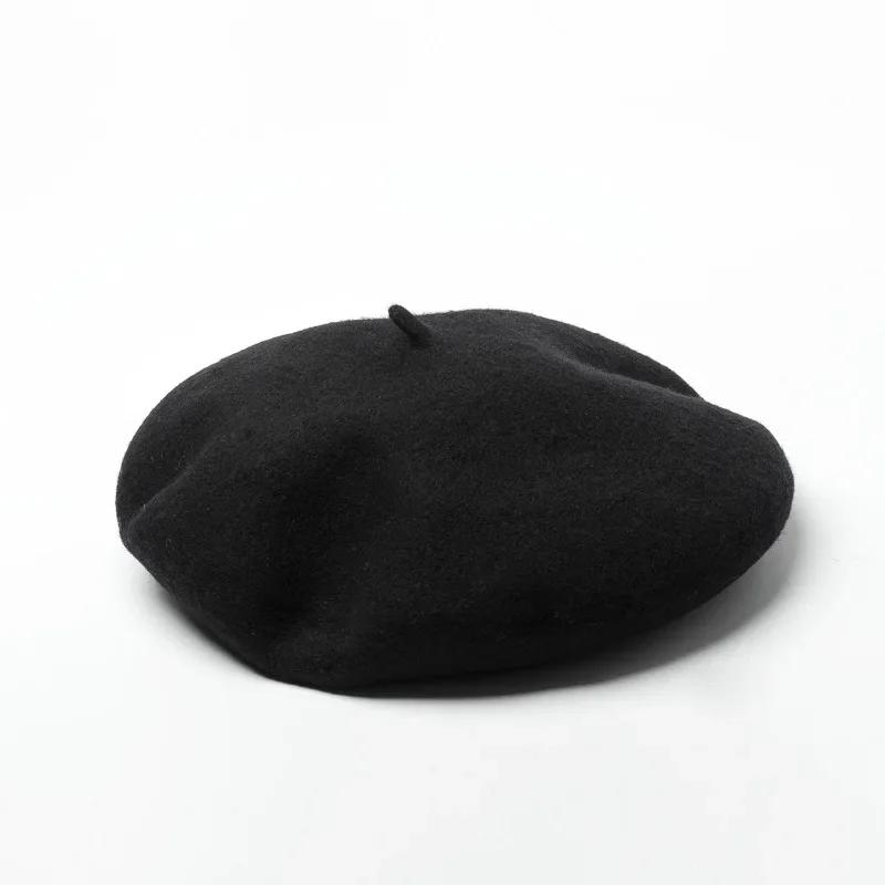 2026 Big Size L Fashion Wool Berets Women Men Large Size 60cm Unisex French Painter Beret Caps Warm Chapeau Female Walking Cap