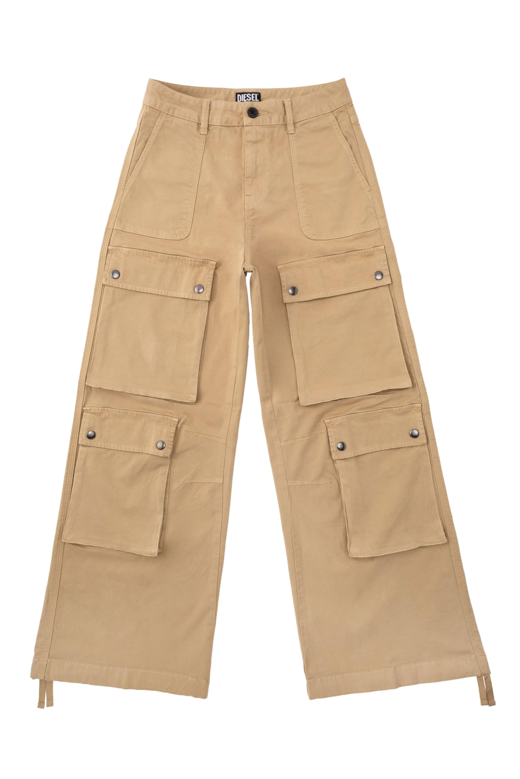 

Cargo 3D Regular Loose A15541WAPIR 36 [Diesel] Women s Pants, Pocket, Fit, P-MIRTA-NOVO 7CS, Beige, бежевий