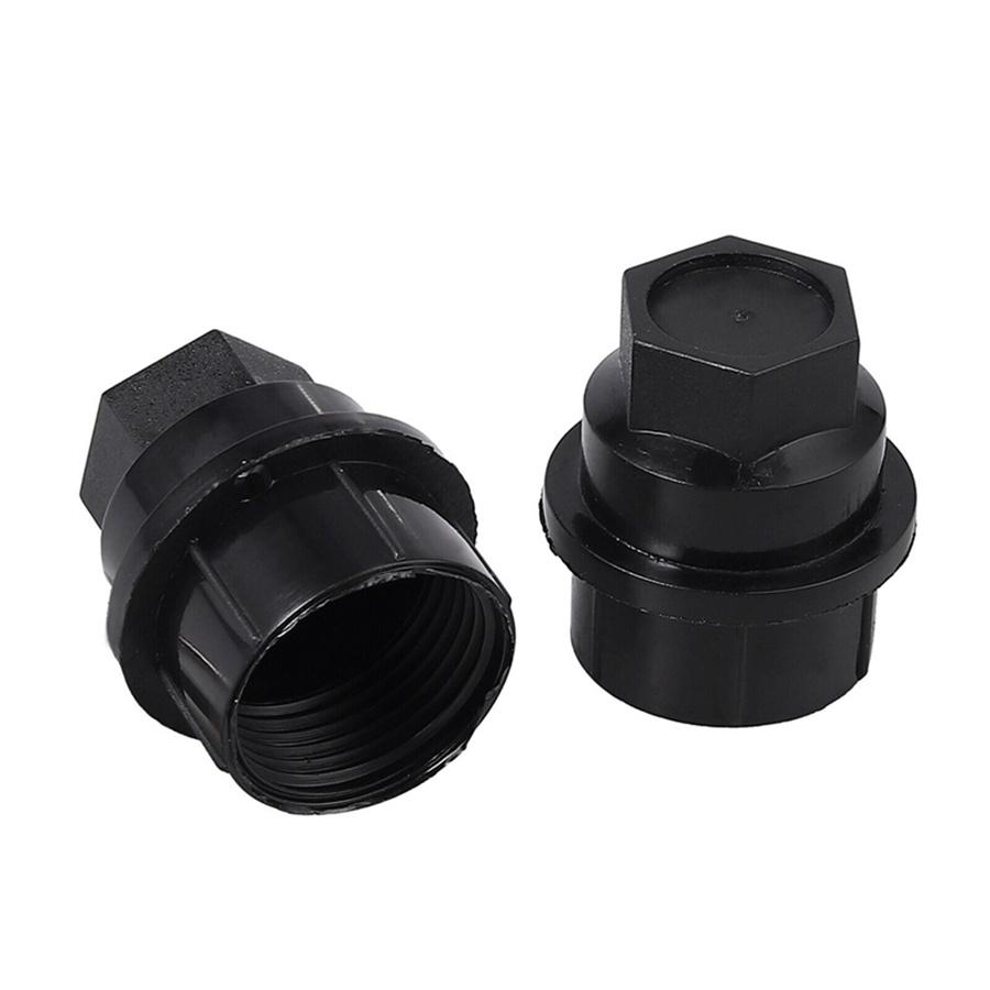24PCS Black Lug Nut Covers Cap For Chevy Gmc Silverado 1500 2500 Full Size Truck 15646250