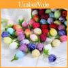 DIY Seidenrosenknospen zum Basteln von Hochzeitssträußen und Wohnaccessoires