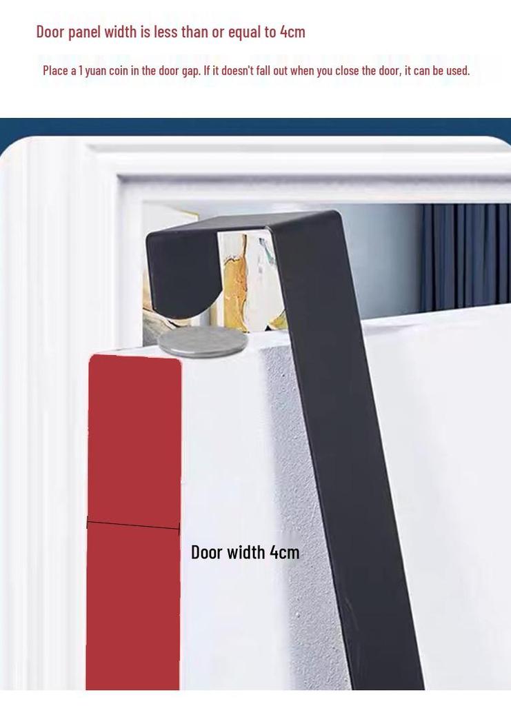 No-Drill Wall-Mounted Clothes & Towel Hook Rack