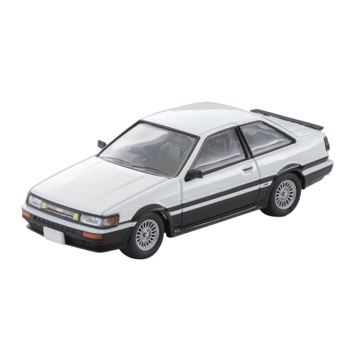 TOMYTEC Tomica Limited Vintage Neo 1/64 Scale LV-N304c Toyota Corolla Levin 2-Door GT-APEX 1985 White/Black Finished Model