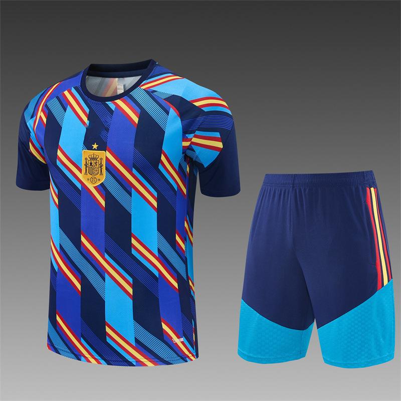 

2026-2027 Spain Royal Blue Camouflage Jersey 16