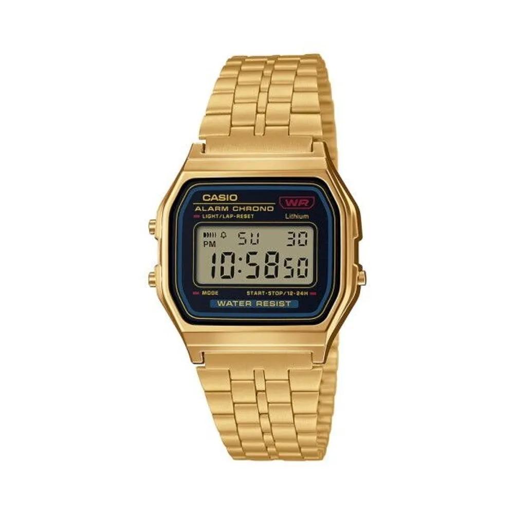 [Cio] A-159WGEA-1D Vintage Digital Unisex Metal Watch