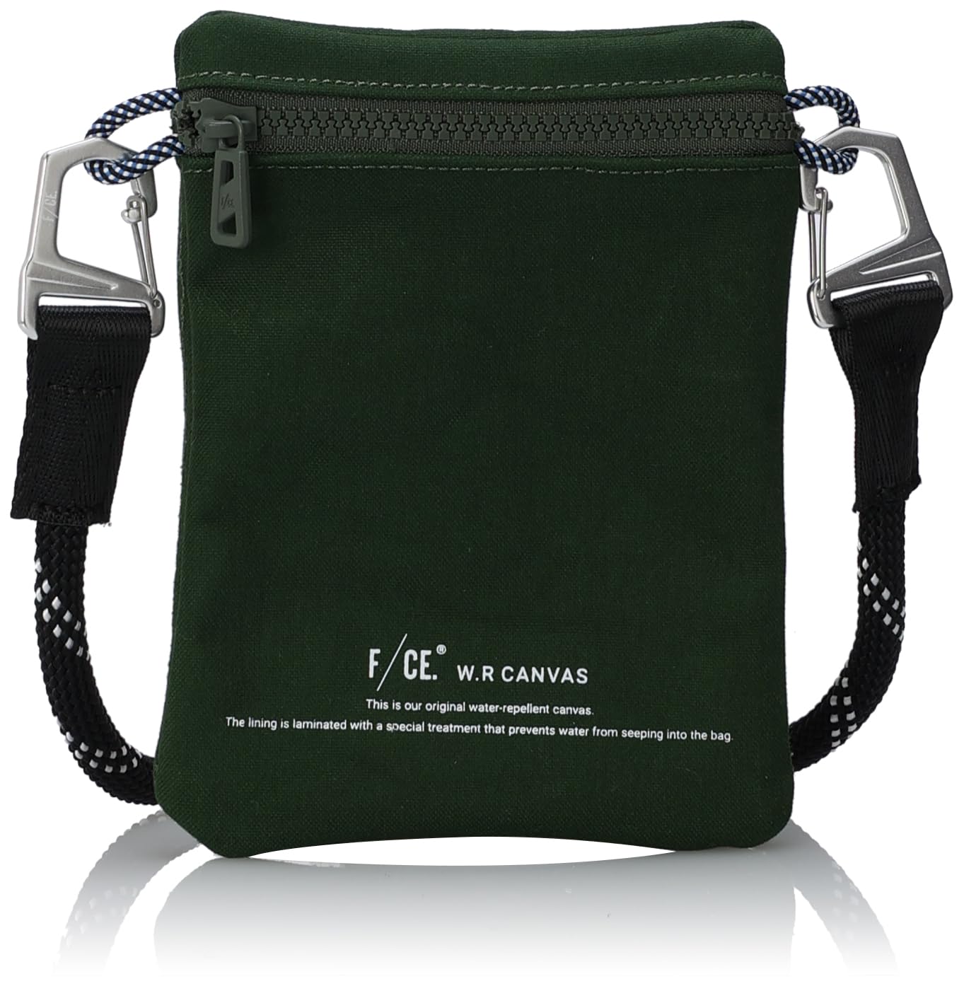 

BAG CANVAS MAP POCHETTE Green [FCE] POUCH/MINI W.R зелений