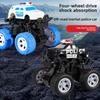 Inertia Simulation Four Wheel Drive Off Road Police Car Children Model Toy