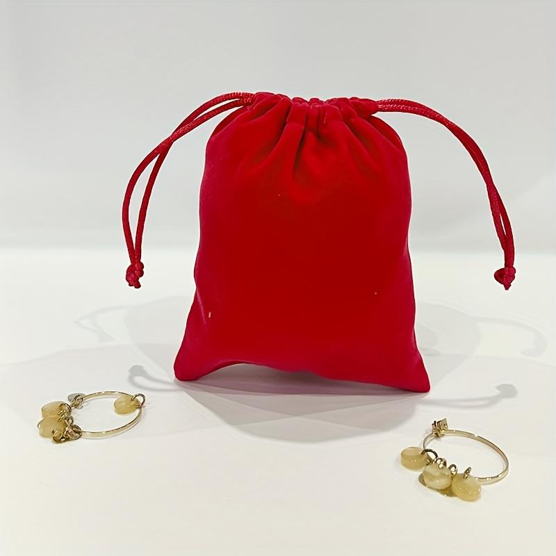 1Pc String Gift Bag, Jewelry Bag, Durable Drawstring Gift Bag, Suitable for Gift and Jewelry Storage