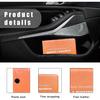 2PCS Car Registration Insurance Holder, 10.6&#34;×4.8&#34; Essential Auto Card Document Glove Box Organizer with Closure, Car Accessories for Driver