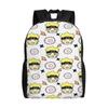 Uzumaki Gaara Kurama Shukaku Backpack  Sport Backpacks Boy Design Print School Bags Leisure Rucksack