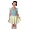 Girls' Swimwear: Fresh and Cute One-Piece Polyester Swimsuit for Young Girls