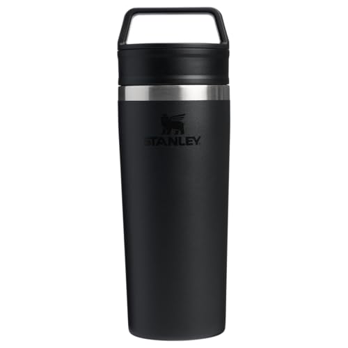 Stanley 1913 Cafe to Go Vacuum Mug Pomelo 8oz 0.23L Double-Wall Stainless Steel Travel Mug Leakproof BPA-Free Insulated Coffee Cup