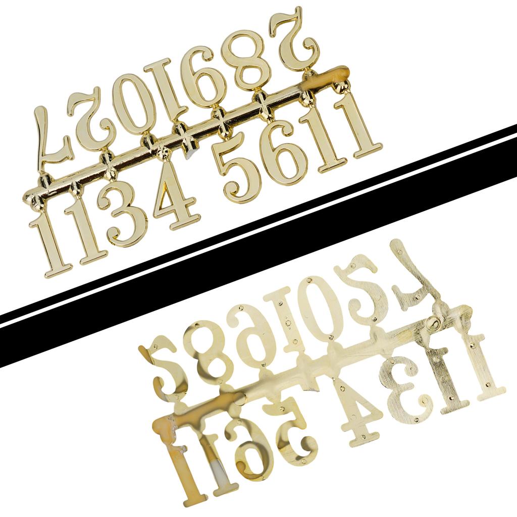 DIY Clock Numerals Parts Quartz Needle Roman Numerals