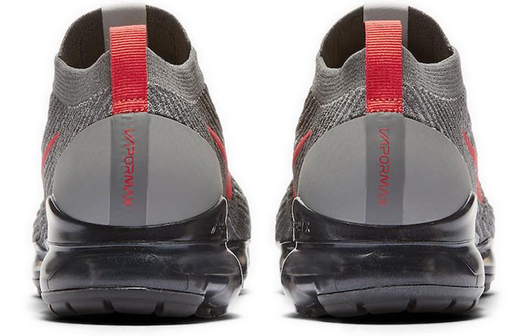 Nike Air VaporMax Flyknit 3 Grey Track Red CT1270-001