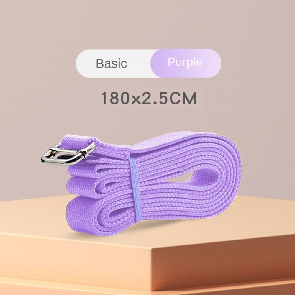 

Stretching Tension Yoga Belt Practical Cotton Belt New Yoga Fitness Belts