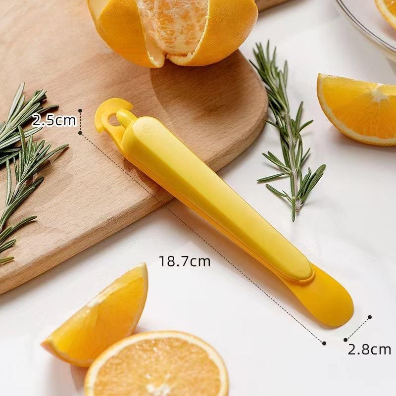 

Multifunctional Kitchen Fruit Peeling Tool Lemon Oranges Tool Deseed Orange Peeler Pulp Mango Peeler Deseed Orange Tools жовтий