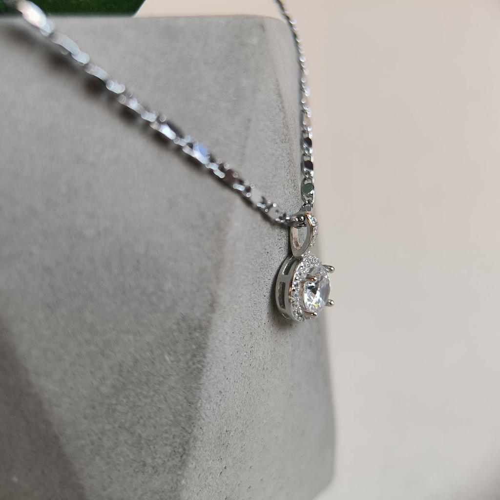 Silverhänge med cubic zirconia (2191698)