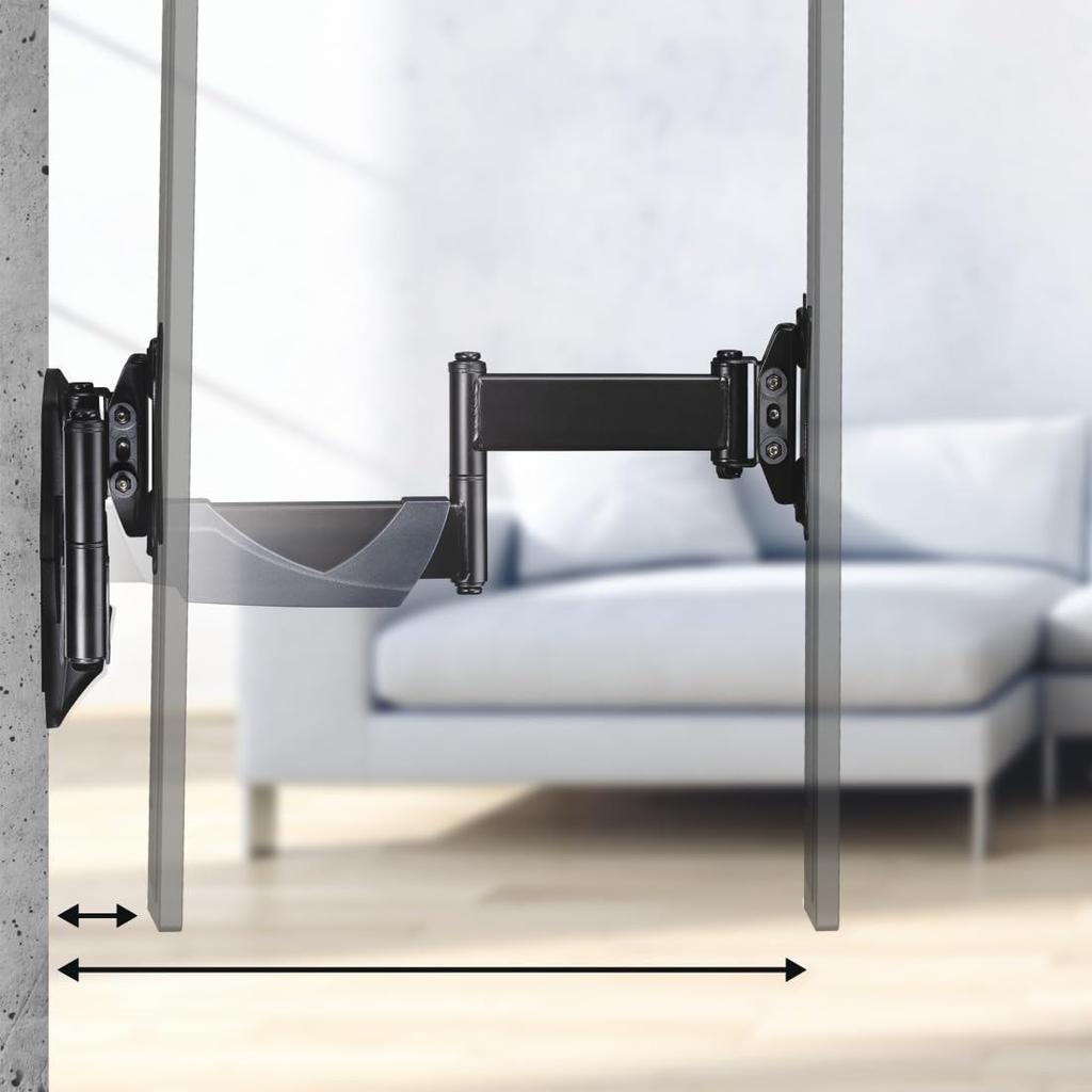 TV Wall Mount Swivel Tilt Extendable from 26 inches to 25kg