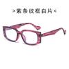 New square fashion sunglasses, simple and versatile trend sunglasses in Europe and America