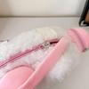 Storage Bag Plush Earphone Cat Backpack Stuffed Animals Plush Doll Crossbody Bag  Birthday Gifts