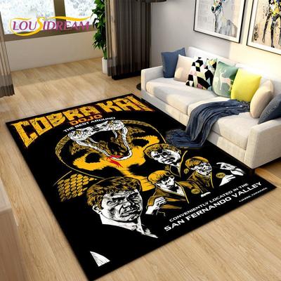 Cobra Kai Amanda TV Karate Area Rug Large,Carpet Rug for Living Room Bedroom Sofa Doormat Decoration,Kid Play Non-slip Floor Mat