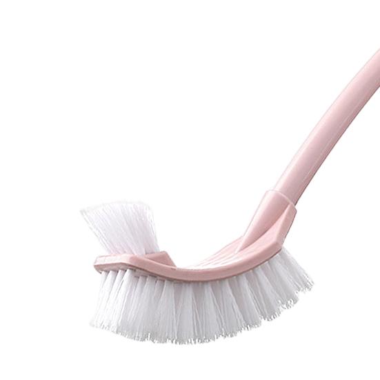 Toilet Cleaning Brush Quick Decontamination Dense Bristles Lightweight Deep Cleaning Corner Brush for Home