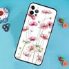 Yellow Cosmos Flowers Lavender Phone Case For iPhone 17 Air 15 14 13 12 11 16 Pro Max 13 12 mini 15 16 Plus 16e Cover Funda