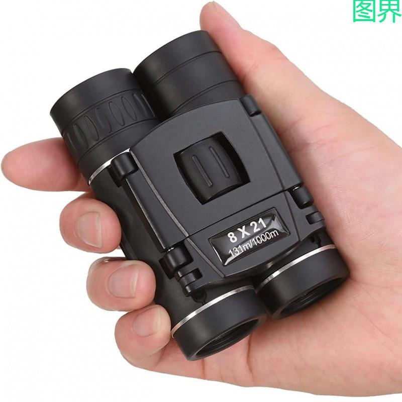 8x25 Binoculars Compact High Magnification Outdoor Telescope Birdwatching Hiking Travel