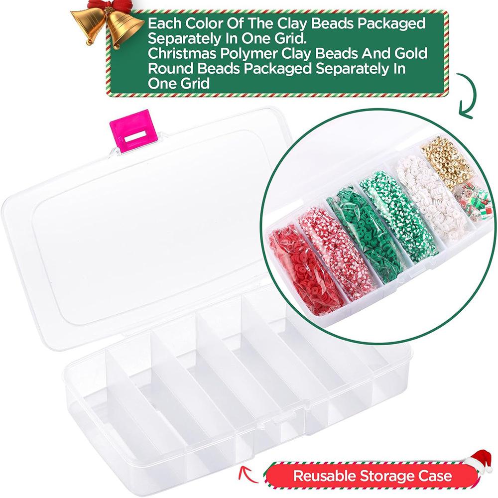 5100Pcs Clay Bead Soft Pottery Pieces, Friendship Bracelet Jewelry Making Kit, Diy Jewelry Accessories
