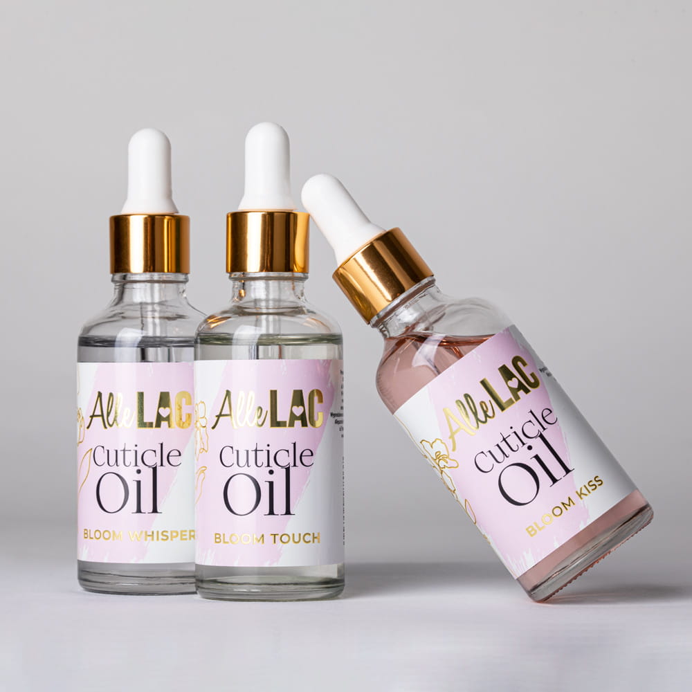 Oliwka Do Skórek Z Zakraplaczem Allelac O Zapachu Bloom Touch 50 Ml