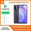 Global Rom Original Xiaomi Redmi Note 9T 6GB 128GB 6000mAh Battery Snapdragon 662 Octa Core 48MP Camera Unlocked 4G Smartphone