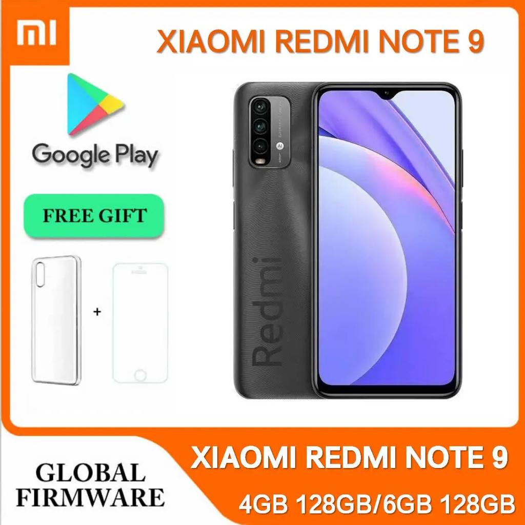 Global Rom Original Xiaomi Redmi Note 9T 6GB 128GB 6000mAh Battery Snapdragon 662 Octa Core 48MP Camera Unlocked 4G Smartphone