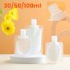 Bolsas Vazias de Apertar para Viagem, Bolsa Dispensadora de Loção, Recarregável para Shampoo, Artigos de Higiene Pessoal, Condicionador, Bolsa de Armazenamento de Líquido Cosmético