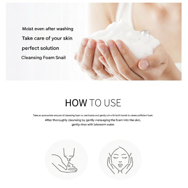 [DEOPROCE] Perfect Solution Cleansing Foam Snail 170g