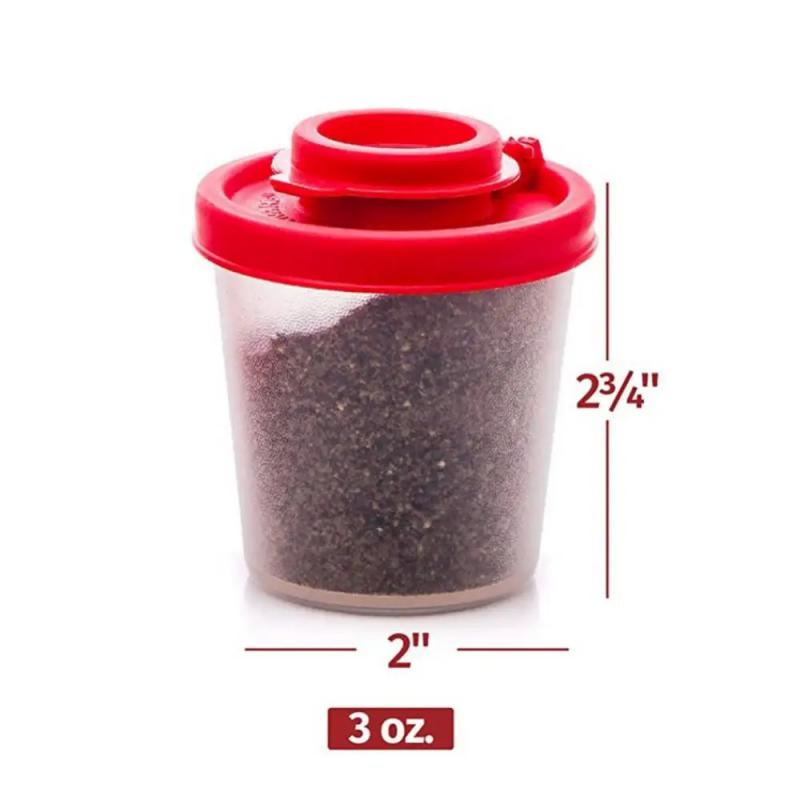 Camping Picnic Travel With Lid Kitchen Tool Outdoor Seasoning Dispenser Mini Lunch Box Jar Portable Salt And Pepper Shaker