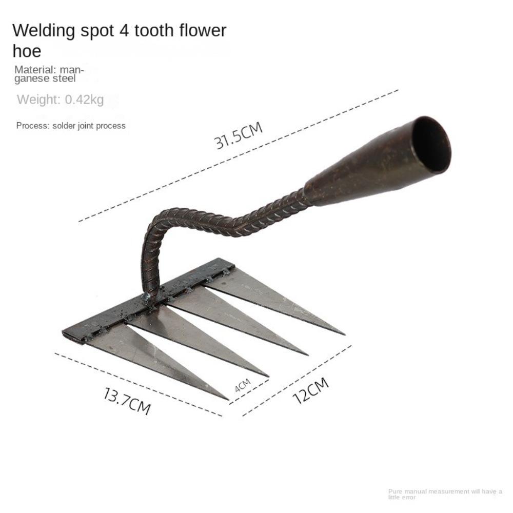 

Корчеватель сорняков Артефакт Стальной коготь Кованый удалитель сорняков Новый удалитель сорняков Для сада двора фермы 4 teeth