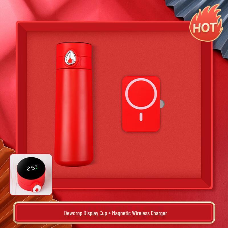 Smart Thermos & Magnetic Power Bank Set