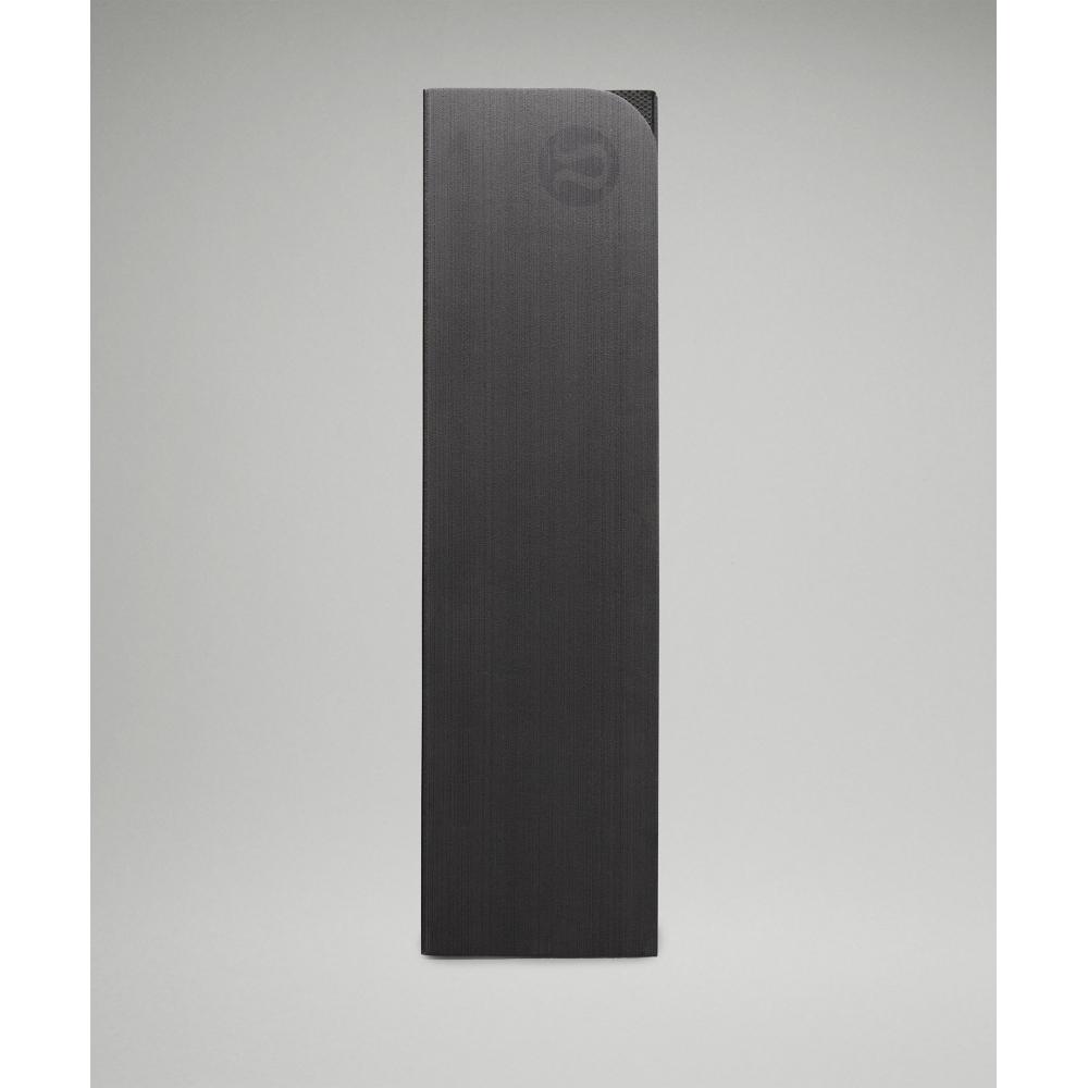 Lululemon The Foldable Mat 6.5mm Traverse Grey Black