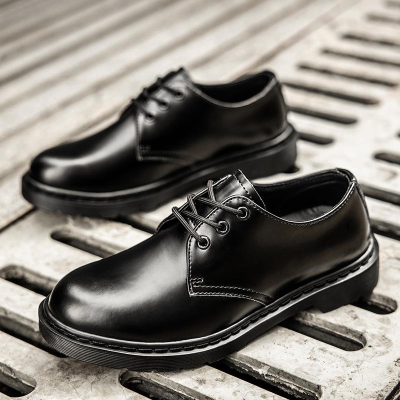 Fashion High Quality New Men's Oxford Shoes Wear-resistant Lace Up Style British Men's Trendy Shoes Outdoor Hiking Travel Shoes