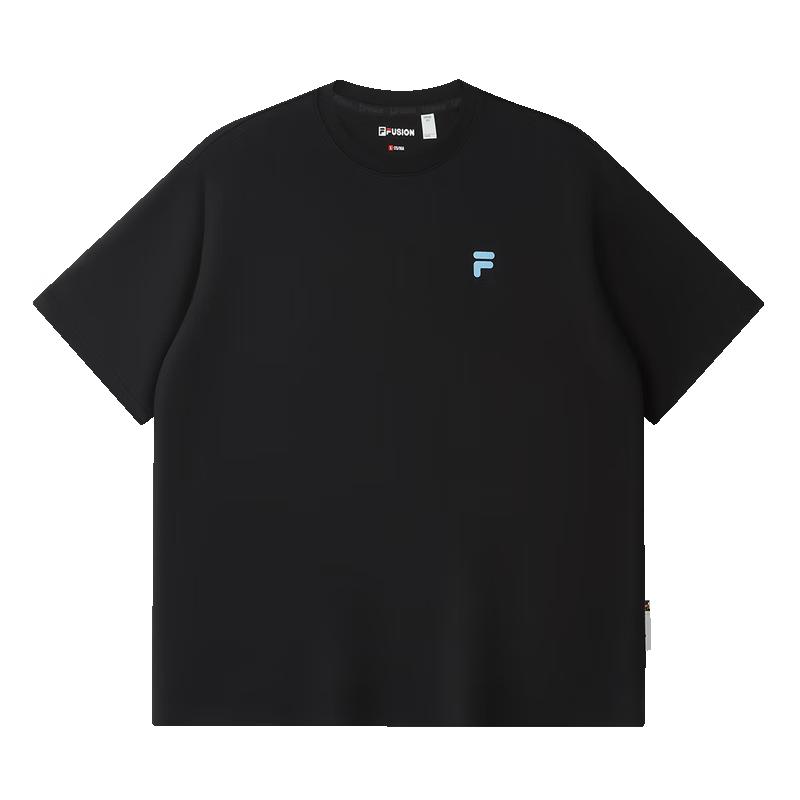 FILA FUSION Couple s Loose Fit Cotton T-Shirt XS
