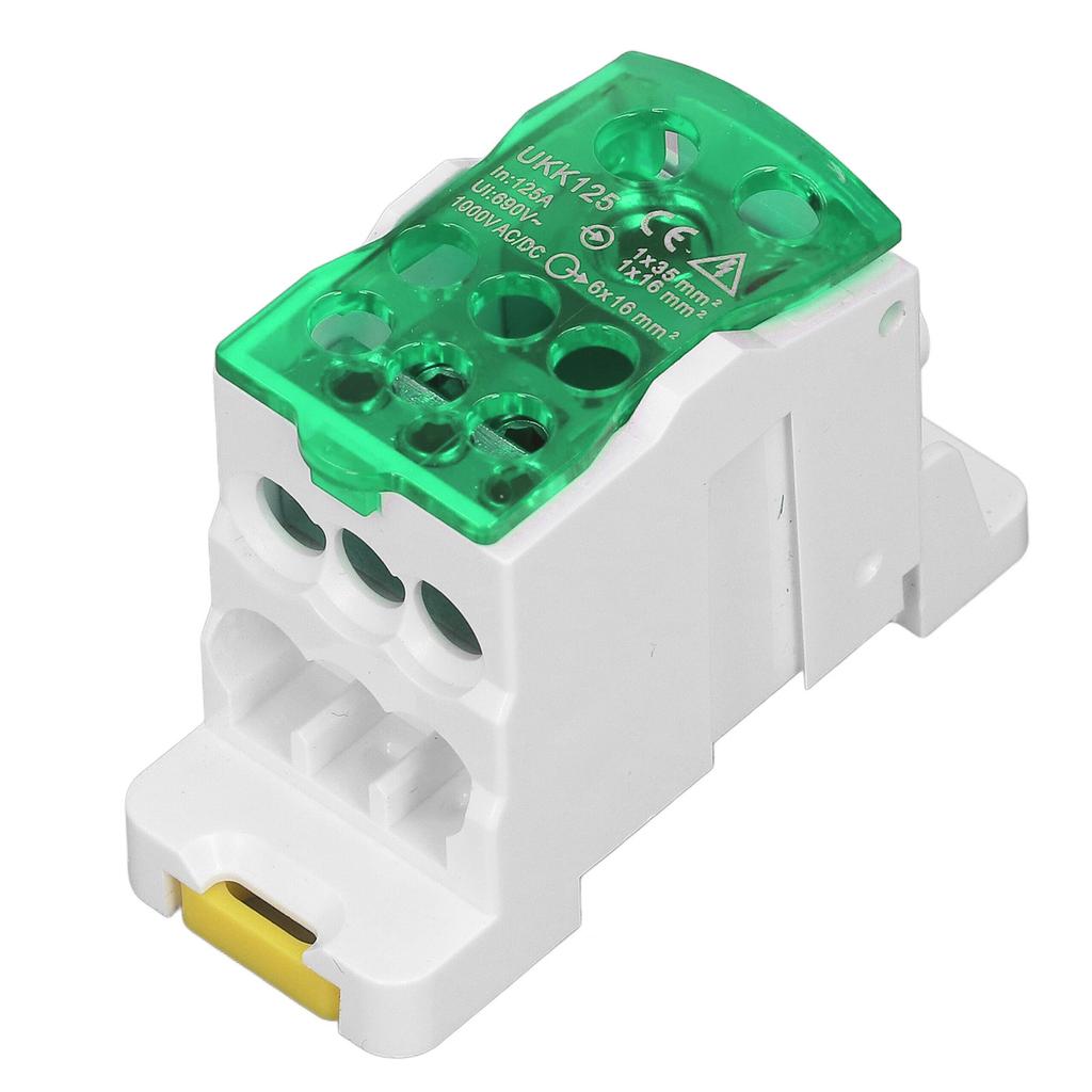 DIN Rail Distribution Box Universal Electric Terminal Block Power Wire Connector Junction Box 690V