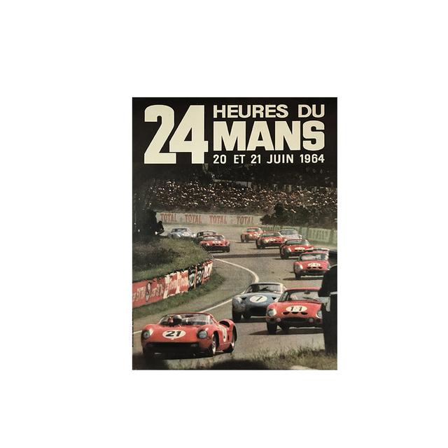 Solid Wood Frame 24 Hours Of Le Mans Original Race Car Poster Print On Canvas Wall Art Painting Picture For Living Room Home Decoration