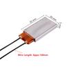 2 Adet PTC Isıtma Elemanı 220V/12V 0-220 Santigrat Derece Kanatlı Kuluçka Makinesi Isıtma Plakası Civciv Kertenkele Kaplumbağa Lamba Isıtıcı Aksesuarları