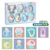 Hand Rattle Newborn Molar Rod Water Boiling Suitable Comfort Rattle Baby0-1Year-Old Toy Baby Teether Happy