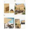 1pcs Encrypt Thicken Balcony Privacy Fence Net Courtyard Sun Protection Net Used for Outdoor Terrace Carport Party Canopy Multi Functional Mesh Fabric