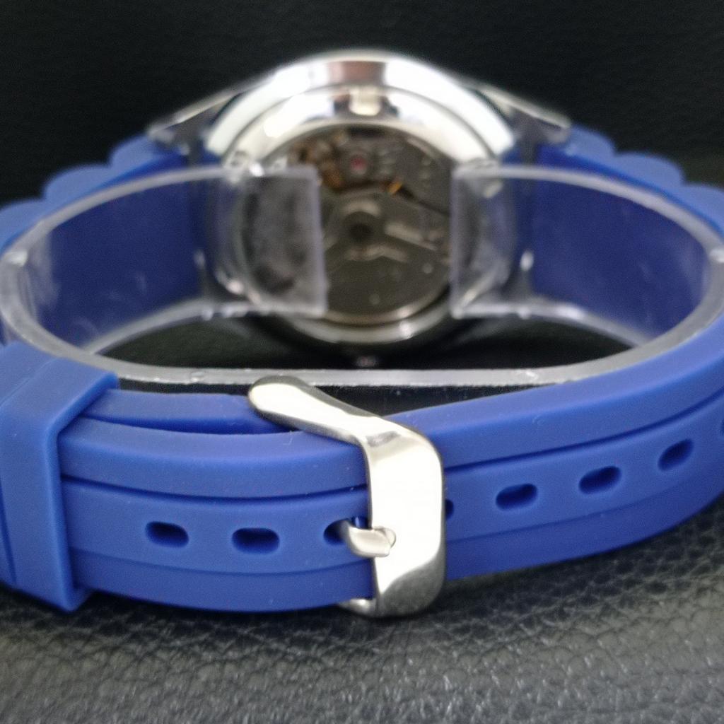 REFURBISHED SEIKO 5 AUTOMATIC 6309A VINTAGE JAPAN MENS BLUE DIAL WATCH a441363-5 Sk-a441363