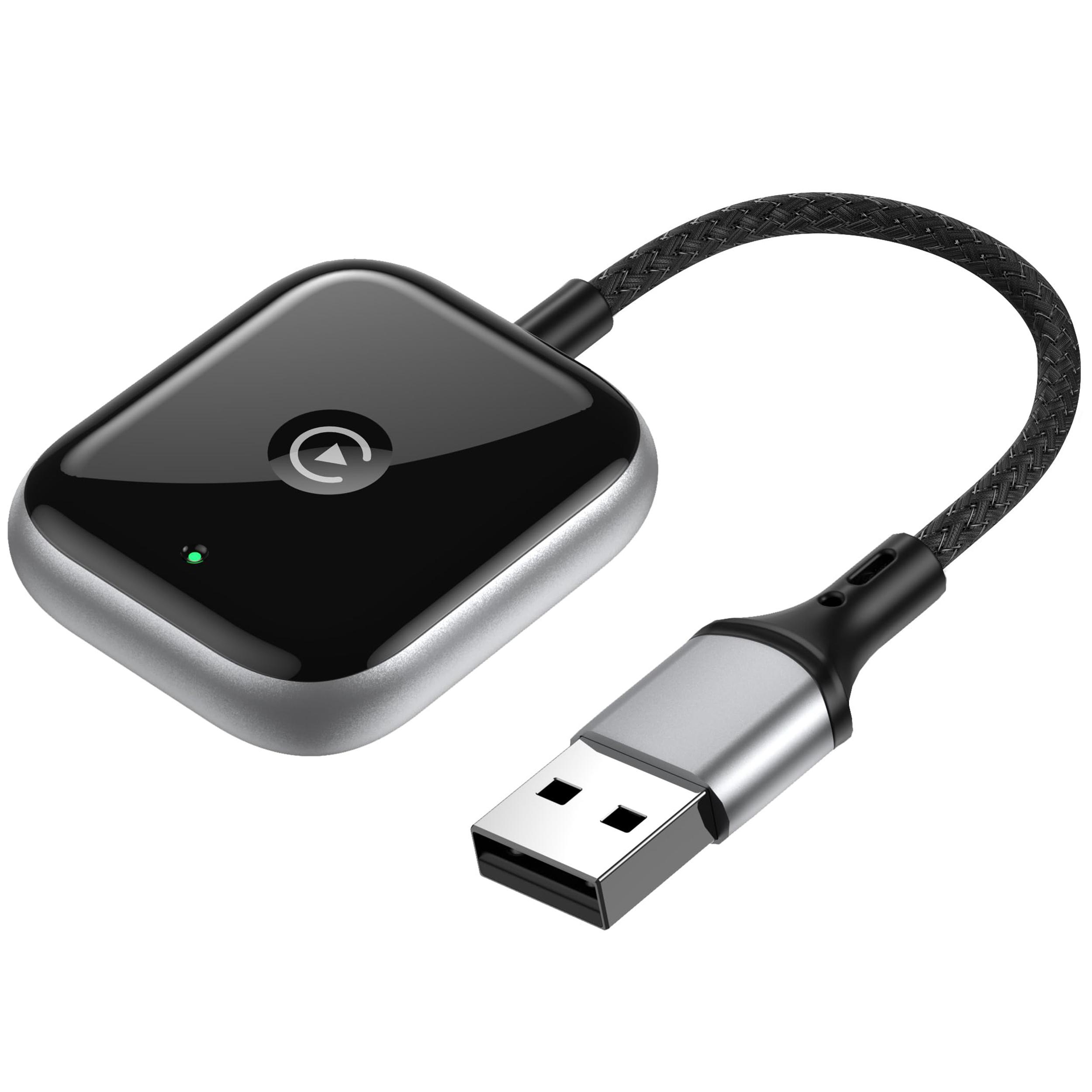 

Автомобільний бездротовий адаптер Carplay, дротовий до бездротового Carplay донгл для iPhone Black